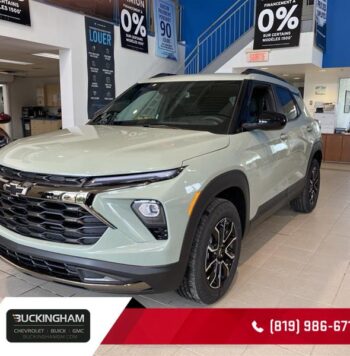 2026 Chevrolet TrailBlazer - New SUV - VIN: KL79MSSL9TB041019 - Buckingham Chevrolet Buick GMC Gatineau