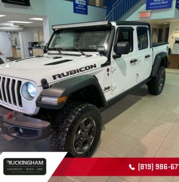 2020 Jeep Gladiator - Used Truck - VIN: 1C6JJTBG2LL183215 - Buckingham Chevrolet Buick GMC Gatineau