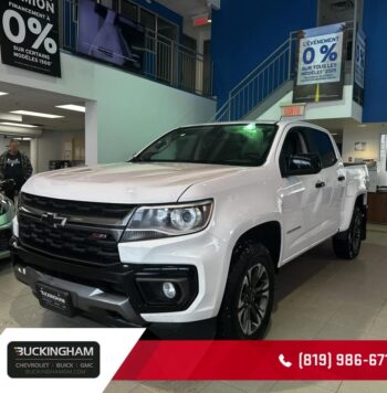2022 Chevrolet Colorado - Certified Truck - VIN: 1GCGTDEN7N1191970 - Buckingham Chevrolet Buick GMC Gatineau