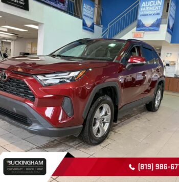2022 Toyota RAV4 - Used SUV - VIN: 2T3R1RFV7NW304666 - Buckingham Chevrolet Buick GMC Gatineau