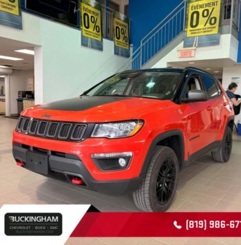2019 Jeep Compass - Used SUV - VIN: 3C4NJDDB6KT766679 - Buckingham Chevrolet Buick GMC Gatineau