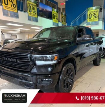 2023 RAM 1500 - Used Truck - VIN: 1C6SRFVT5PN604796 - Buckingham Chevrolet Buick GMC Gatineau
