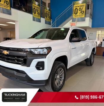2024 Chevrolet Colorado - Used Truck - VIN: 1GCPTCEK2R1108919 - Buckingham Chevrolet Buick GMC Gatineau