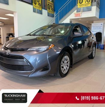 2018 Toyota Corolla - Used Sedan - VIN: 2T1BURHE8JC031313 - Buckingham Chevrolet Buick GMC Gatineau