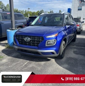 2020 Hyundai Venue - Used SUV - VIN: KMHRC8A31LU038805 - Buckingham Chevrolet Buick GMC Gatineau