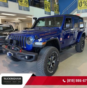 2019 Jeep Wrangler - Used SUV - VIN: 1C4HJXFG5KW541364 - Buckingham Chevrolet Buick GMC Gatineau